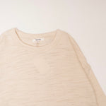 画像をギャラリービューアに読み込む, スプレンディッド ナチュラルカラー ロールスリーブ カットソー プルオーバー トップス SPLENDID SLEEVE ROLL CUT SEWN WOMENS