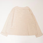 画像をギャラリービューアに読み込む, スプレンディッド ナチュラルカラー ロールスリーブ カットソー プルオーバー トップス SPLENDID SLEEVE ROLL CUT SEWN WOMENS