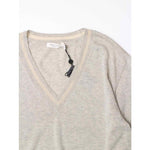 画像をギャラリービューアに読み込む, RAG&BONE ラグアンドボーン ライトグレー ピマコットンVネックニット V-NECK LIGHT-GRAY SWEATER WOMENS