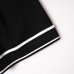 画像をギャラリービューアに読み込む, ラグアンドボーン ブラック 半袖ワンピース RAG&BONE BLACK SHORT SLEEVES DRESS WOMENS