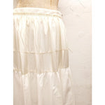 画像をギャラリービューアに読み込む, ラグアンドボーン シルク オフホワイト フレアスカート RAG&BONE WHITE SILK FLARE SKIRT WOMEN