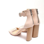 画像をギャラリービューアに読み込む, ラグアンドボーン ピンクベージュ レザーヒールサンダル RAG&BONE PINK-BEIGE LEATHER SANDALS