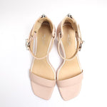 画像をギャラリービューアに読み込む, ラグアンドボーン ピンクベージュ レザーヒールサンダル RAG&BONE PINK-BEIGE LEATHER SANDALS