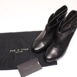 画像をギャラリービューアに読み込む, RAG&BONE ラグアンドボーン イタリアンカウレザー ブラックショートブーツ HARROW BOOTS BLACK ITALIAN COW LEATHER