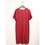 画像をギャラリービューアに読み込む, RAG&BONE ラグアンドボーン クランベリー ニットドレス TEE DRESS CRANBERRY ONE-PIECE