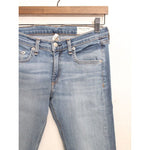 画像をギャラリービューアに読み込む, ラグアンドボーン ニューヨーク ライトインディゴ アンクル スキニー ジーンズ デニムパンツ アメリカ製 RAG&BONE NEWYORK LIGHT-INDIGO ANKLE SKINNY DENIM JEANS MADE IN USA