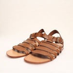 画像をギャラリービューアに読み込む, ラグアンドボーン タンレザー フラット サンダル イタリア製 RAG&BONE TAN LEATHER FLAT SANDALS