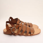 画像をギャラリービューアに読み込む, ラグアンドボーン タンレザー フラット サンダル イタリア製 RAG&BONE TAN LEATHER FLAT SANDALS