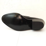 画像をギャラリービューアに読み込む, ラグアンドボーン ブラック スタッズ レザーショートブーツ RAG&BONE BLACK LEATHER WITH STUDS SHORT BOOTS WOMEN