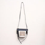 画像をギャラリービューアに読み込む, ザックポーゼン ネイビー×グレー ショルダーバッグ ZAC POSEN NAVY GRAY BAG WOMEN