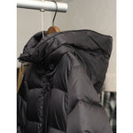 画像をギャラリービューアに読み込む, セブンフォーオールマンカインド ブラックファー付きダウンコート 7 FOR ALL MANKIND BLACK DOWN COAT WOMENS