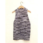 画像をギャラリービューアに読み込む, セブン フォー オール マンカインド ブルー ノースリーブニット 7 FOR ALL MANKIND BLUE NON-SLEEVE KNIT WOMENS