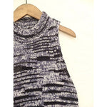 画像をギャラリービューアに読み込む, セブン フォー オール マンカインド ブルー ノースリーブニット 7 FOR ALL MANKIND BLUE NON-SLEEVE KNIT WOMENS