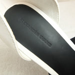 画像をギャラリービューアに読み込む, アレキサンダーワン ブラック×ホワイトレザー ヒールサンダル ALEXANDER WANG WHITE LEATHER × BLACK HEEL SANDALS WOMENS