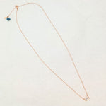 画像をギャラリービューアに読み込む, SHASHI NEWYORK シャシ ニューヨーク ピンクゴールド×ストーン ハンドメイドネックレス PINK-GOLD × STONE NECKLACE HANDMADE WOMENS