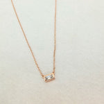 画像をギャラリービューアに読み込む, SHASHI NEWYORK シャシ ニューヨーク ピンクゴールド×ストーン ハンドメイドネックレス PINK-GOLD × STONE NECKLACE HANDMADE WOMENS