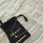 画像をギャラリービューアに読み込む, SHASHI NEWYORK シャシ ニューヨーク ピンクゴールド×ストーン ハンドメイドネックレス PINK-GOLD × STONE NECKLACE HANDMADE WOMENS