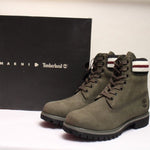画像をギャラリービューアに読み込む, MARNI×TIMBERLAND マルニ×ティンバーランド オリーブグリーン スウェードブーツ OLIVE-GREEN SUEDE BOOTS 6INCH WATERPROOF EUROPE LIMITED SIZE-7.5W MENS