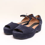 画像をギャラリービューアに読み込む, MARNI マルニ ナイトブルー スウェードサンダル NIGHT BLUE SUEDE STRAP SANDALS