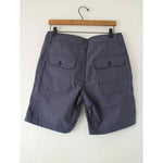 画像をギャラリービューアに読み込む, SATURDAYS SURF NYC サタデーズ ネイビーシャンブレー ショーツ MENS