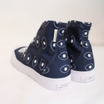 画像をギャラリービューアに読み込む, SATURDAYS SURF NYC ネイビー ハイカットスニーカー MENS