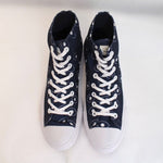 画像をギャラリービューアに読み込む, SATURDAYS SURF NYC ネイビー ハイカットスニーカー MENS