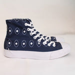 画像をギャラリービューアに読み込む, SATURDAYS SURF NYC ネイビー ハイカットスニーカー MENS