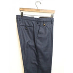 画像をギャラリービューアに読み込む, PT01 ピーティーゼロウーノ ネイビー×ブラック 千鳥格子チェック ウールパンツ NAVY BLACK HOUNDSTOOTH VIRGIN-WOOL PANTS MENS