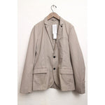 画像をギャラリービューアに読み込む, ZADIG&VOLTAIRE ザディグ エ ヴォルテール ベージュ コットンジャケット BEIGE COTTON PEAK LAPEL JACKET HAND AMF STITCH MENS