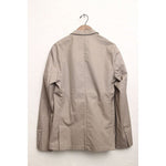 画像をギャラリービューアに読み込む, ZADIG&VOLTAIRE ザディグ エ ヴォルテール ベージュ コットンジャケット BEIGE COTTON PEAK LAPEL JACKET HAND AMF STITCH MENS