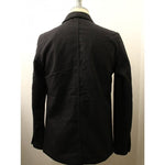 画像をギャラリービューアに読み込む, カーターアンドサンズ ブラック ウールジャケット 金ボタン 3ボタン アメリカ製 H.W.CARTER AND SONS BLACK WOOL JACKET GOLD 3 BUTTONS MADE IN USA MENS