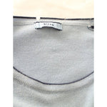 画像をギャラリービューアに読み込む, アルティア サックスブルー×ネイビー ハイゲージクルーネックニットALTEA SAX-BLUE NAVY CREW-NECK SWEATER MENS