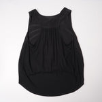 画像をギャラリービューアに読み込む, スプレンディッド ブラック シルクトップ ノースリーブカットソー SPLENDID BLACK SILK TOP WOMENS