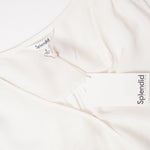 画像をギャラリービューアに読み込む, スプレンディッド ホワイト シルクトップ ノースリーブカットソー SPLENDID WHITE SILK TOP WOMENS