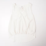 画像をギャラリービューアに読み込む, スプレンディッド ホワイト シルクトップ ノースリーブカットソー SPLENDID WHITE SILK TOP WOMENS