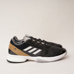 画像をギャラリービューアに読み込む, アディダス ステラマッカートニー ブラック ステラコート テニス スニーカー ADIDAS × STELLA MCCARTNEY BLACK STELLA COURT SNEAKERS WOMEN