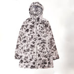 画像をギャラリービューアに読み込む, ノースフェイス グレー カモフラージュ オシト パーカー フリースコート THE NORTH FACE CAMOUFLAGE FLEECE PARKA COAT WOMENS