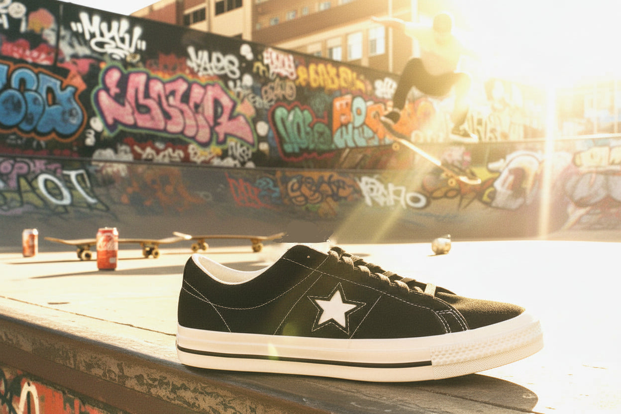 【MEN】CONVERSE ONE STAR PRO SUEDE BLACK