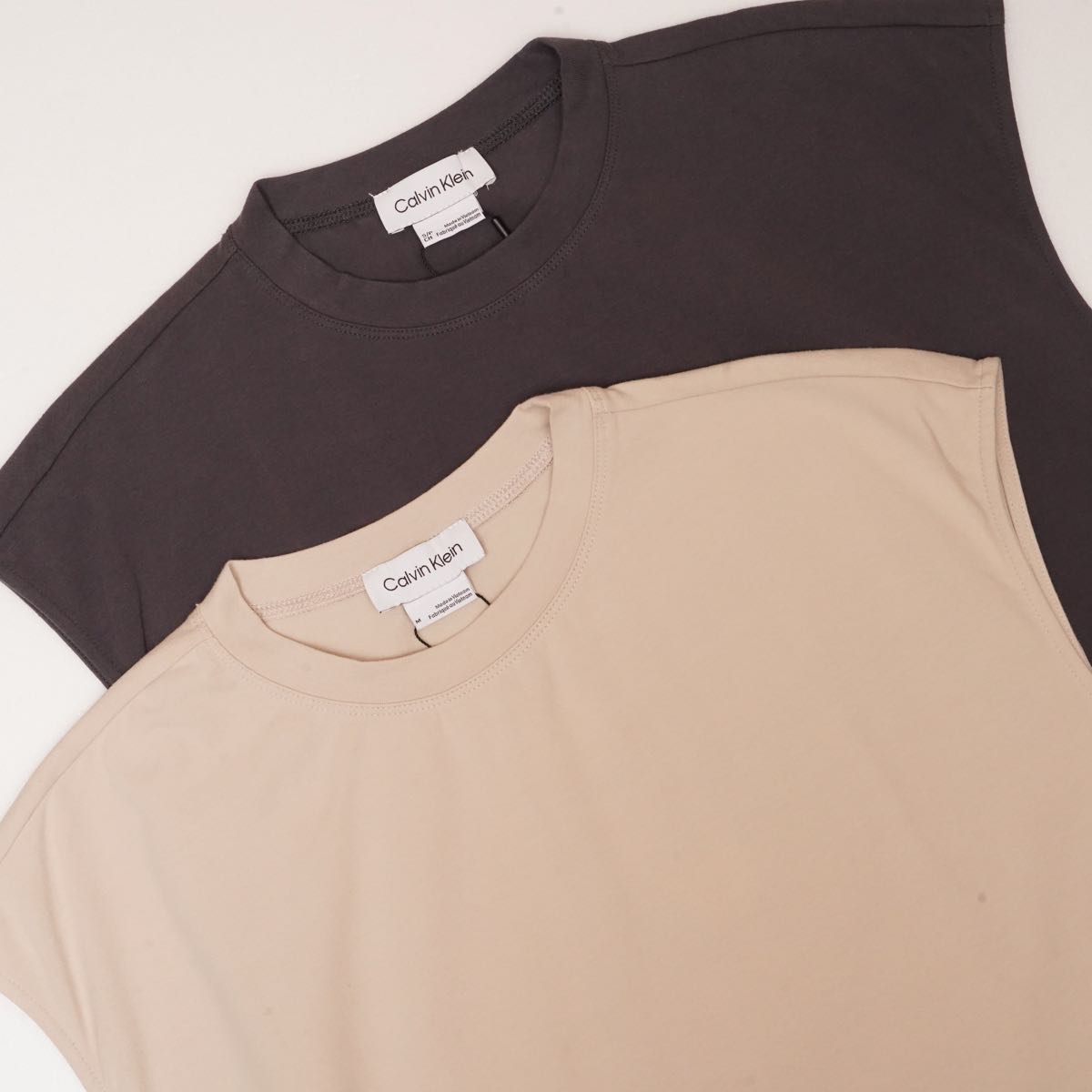 【WOMEN】CALVIN KLEIN FRENCH SLEEVE DRESS