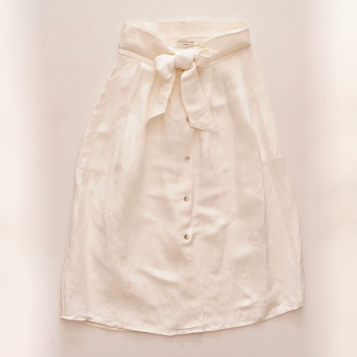 【WOMEN】VINCE. RIBBON SKIRT