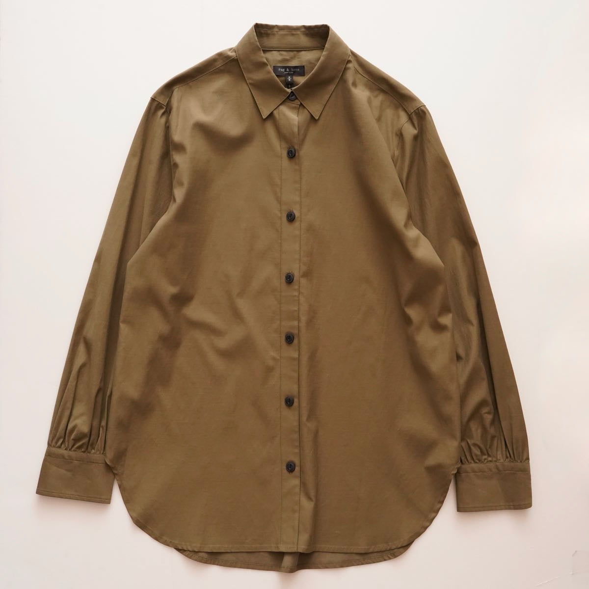 【WOMEN】RAG&BONE CUPRO COTTON SHIRT