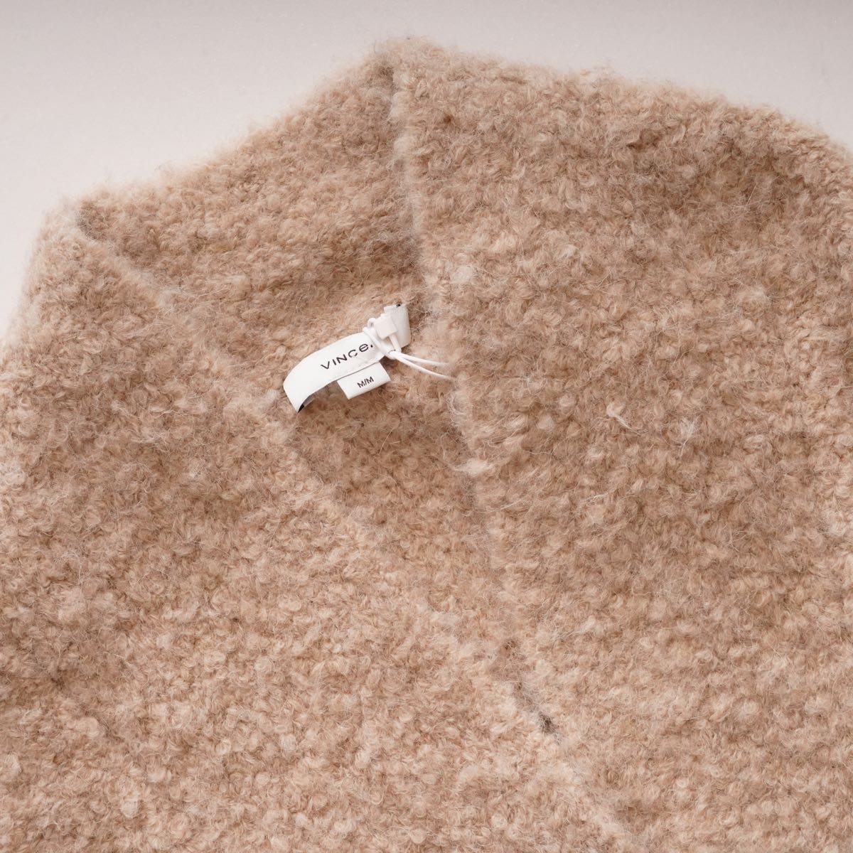 【WOMEN】VINCE. SHAWL COLLAR SWEATER