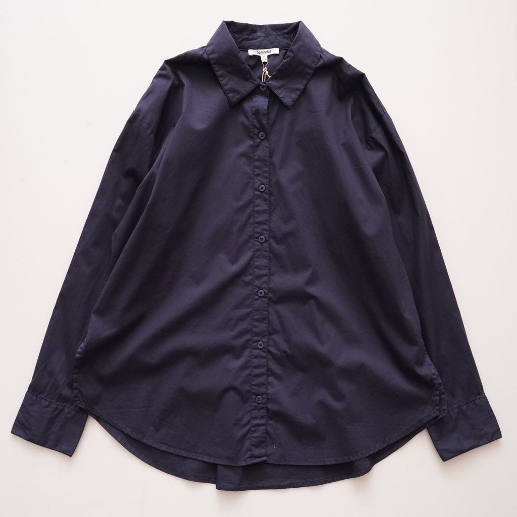 【WOMEN】splendid ルーズフィットシャツ