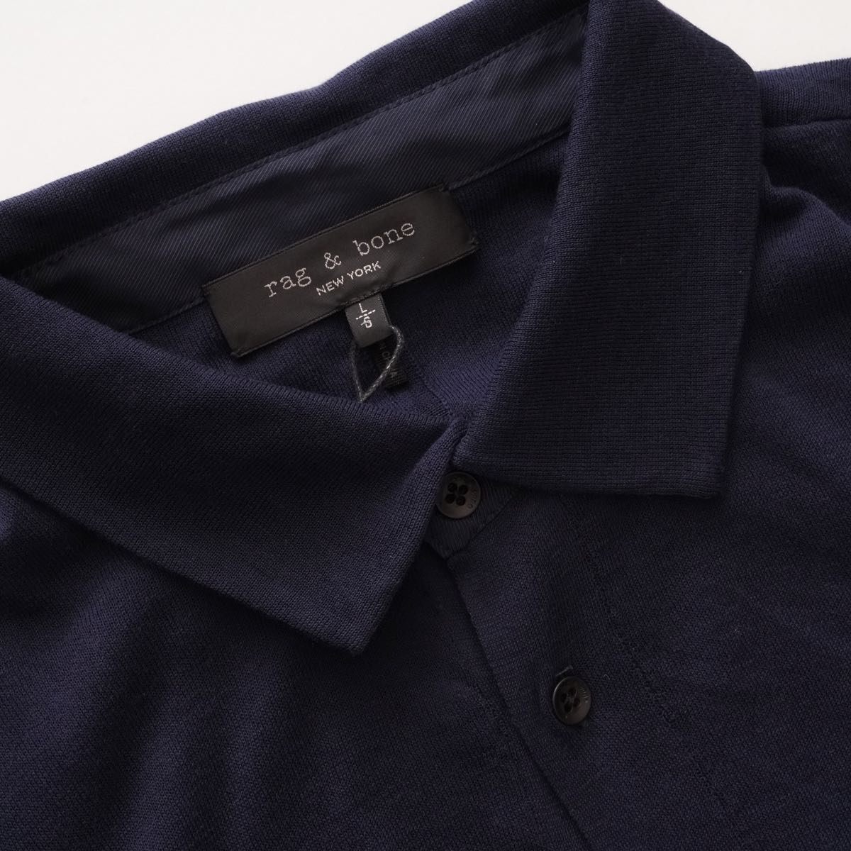 【MEN】RAG&BONE COTTON KNIT SHIRT