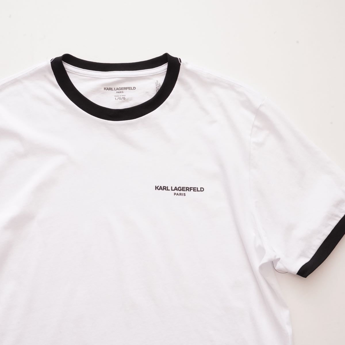 【MEN】KARL LAGERFELD トリムTシャツ