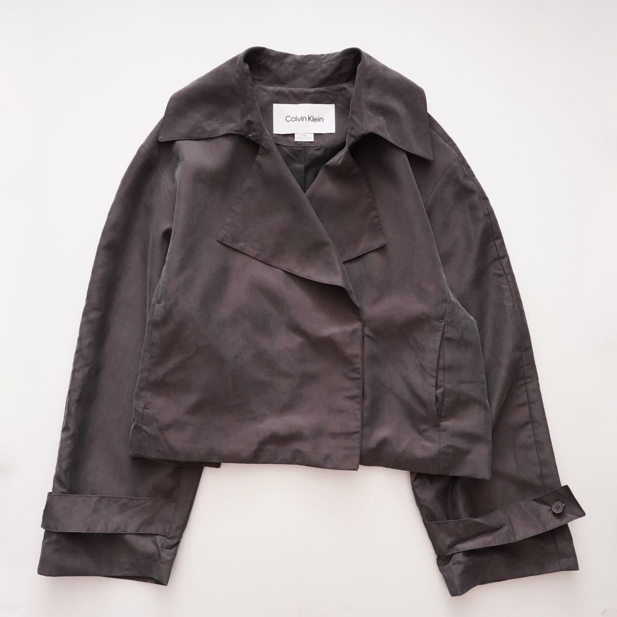 【WOMEN】CALVIN KLEIN ショートトレンチ