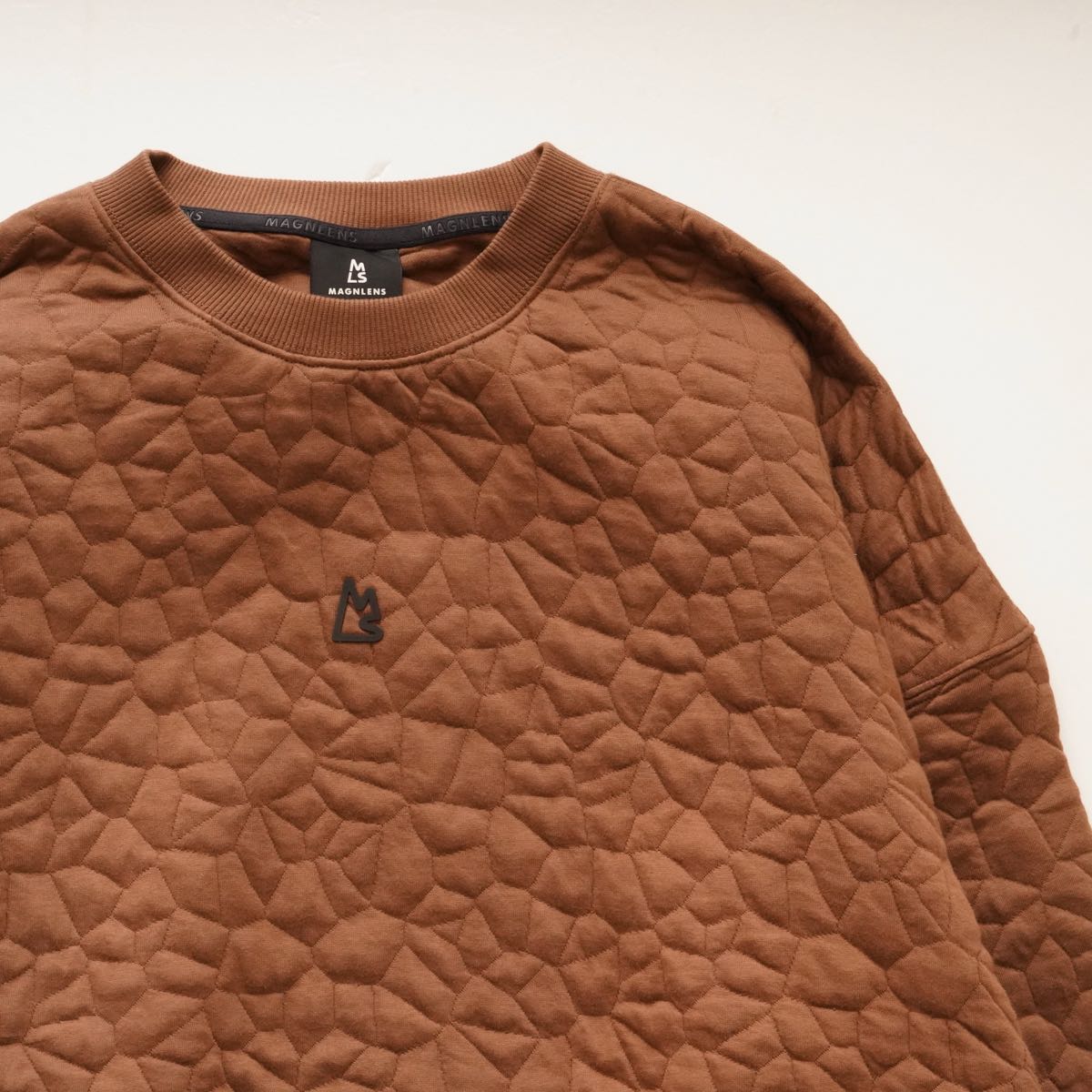 【MEN】Magnlens Rock Quilted Sweatshirt