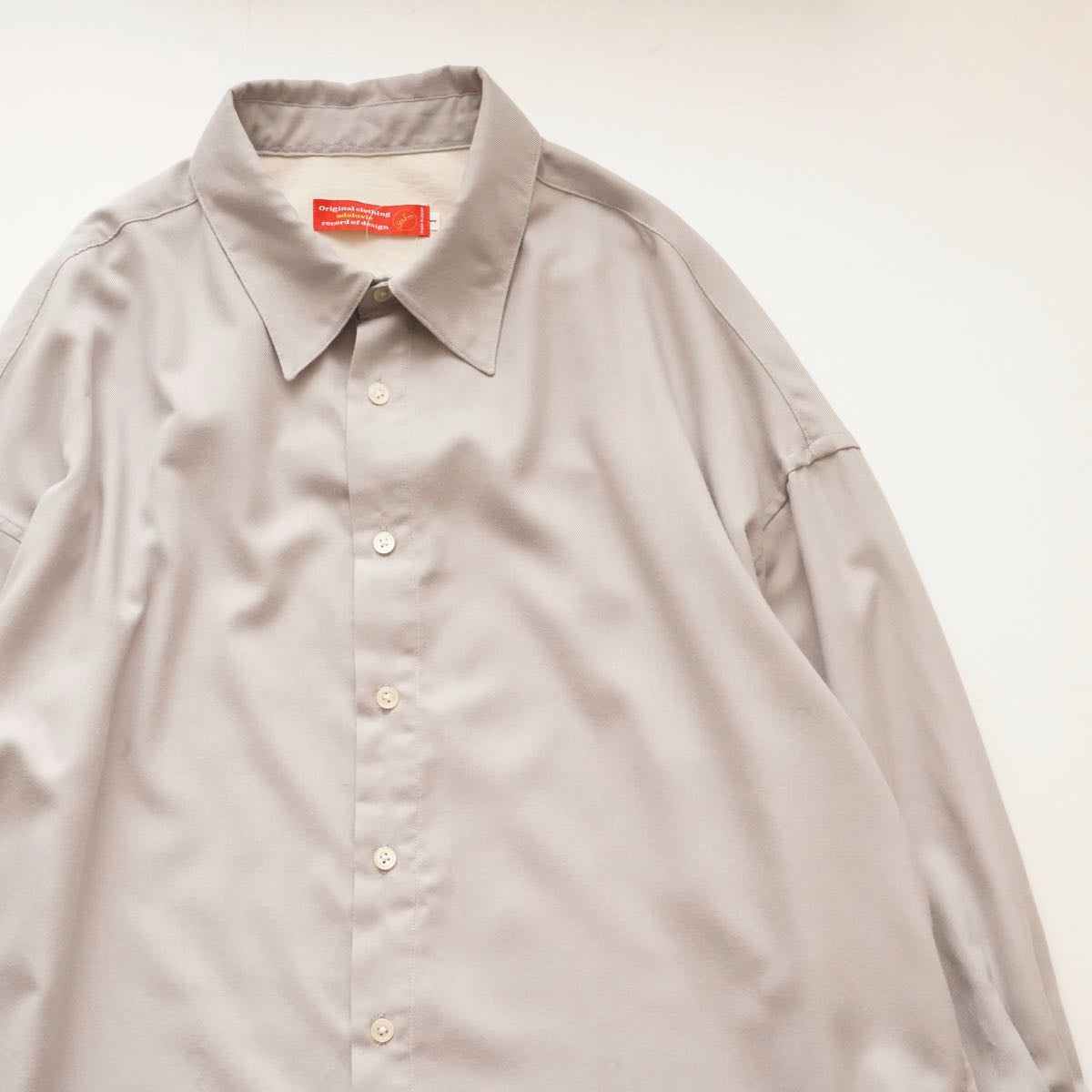 【WOMEN】ADOLUVLE ロングシャツワンピース 25AW