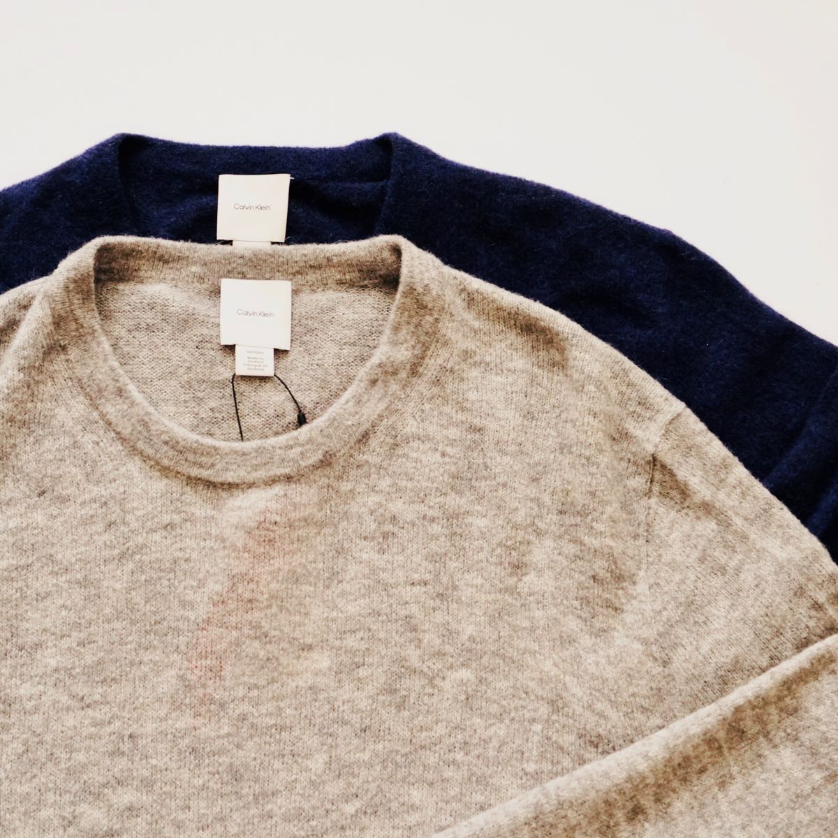 【MEN】CALVIN KLEIN アルパカ＆ウールニット