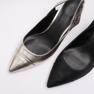 【WOMEN】KARL LAGERFELD POINTED PUMPS